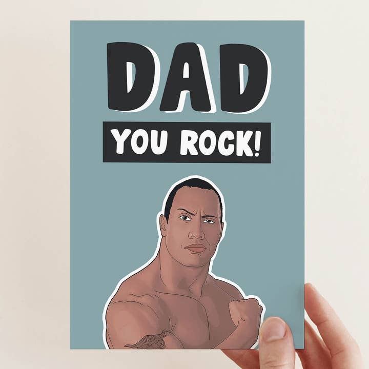 The Rock Vaderdagkaart voor wholesale door Bonne Nouvelle