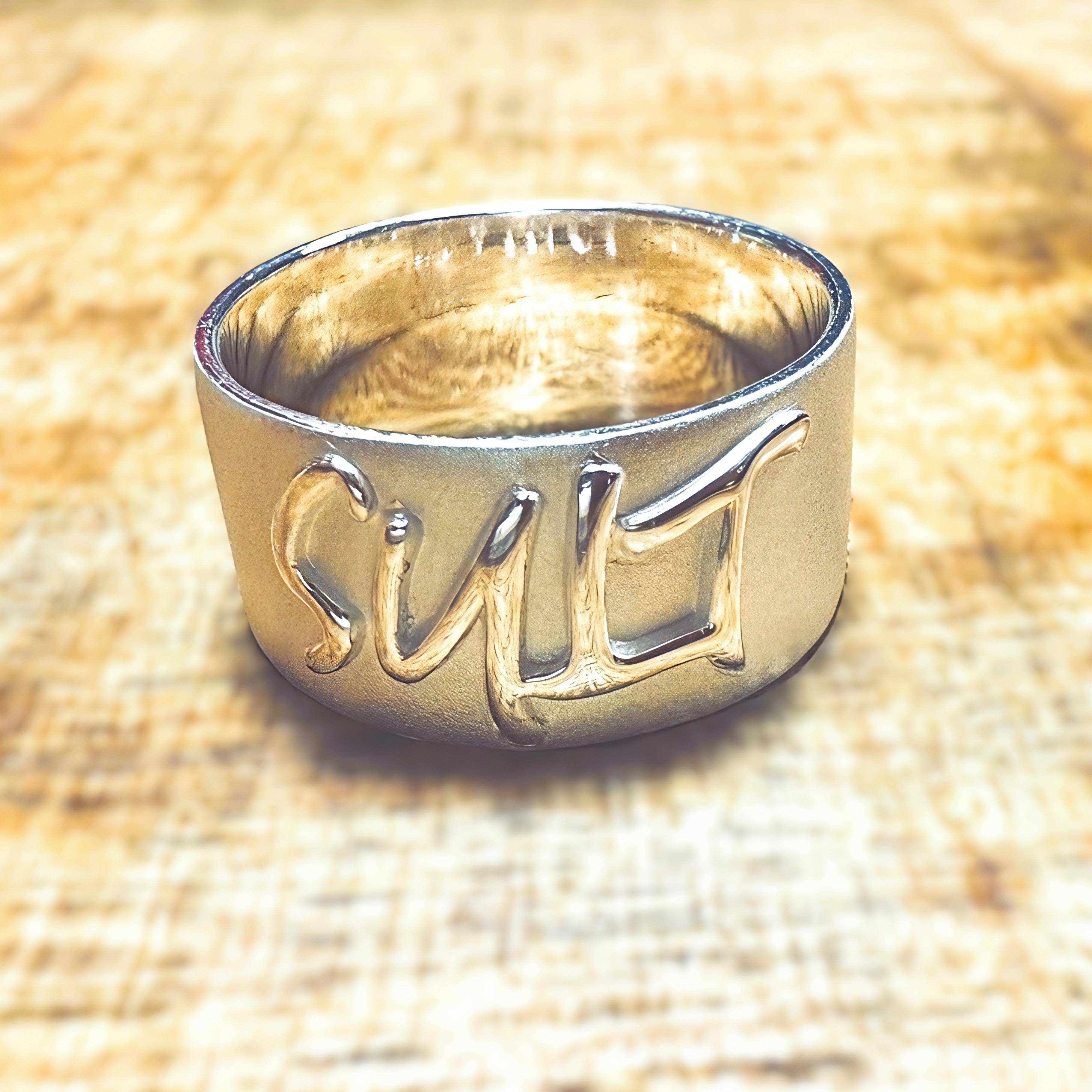 LIVINCI - Wholesale Cocktail/Statement Ring - 925 Silver Ring, Sylt Matte1