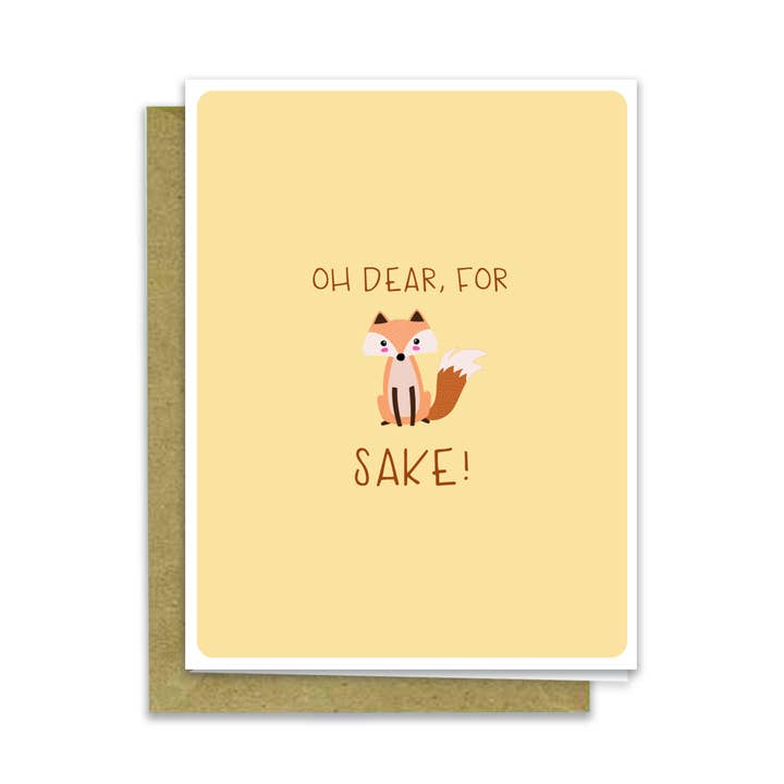 for fox sake for wholesale by mavisBLUE paper goods