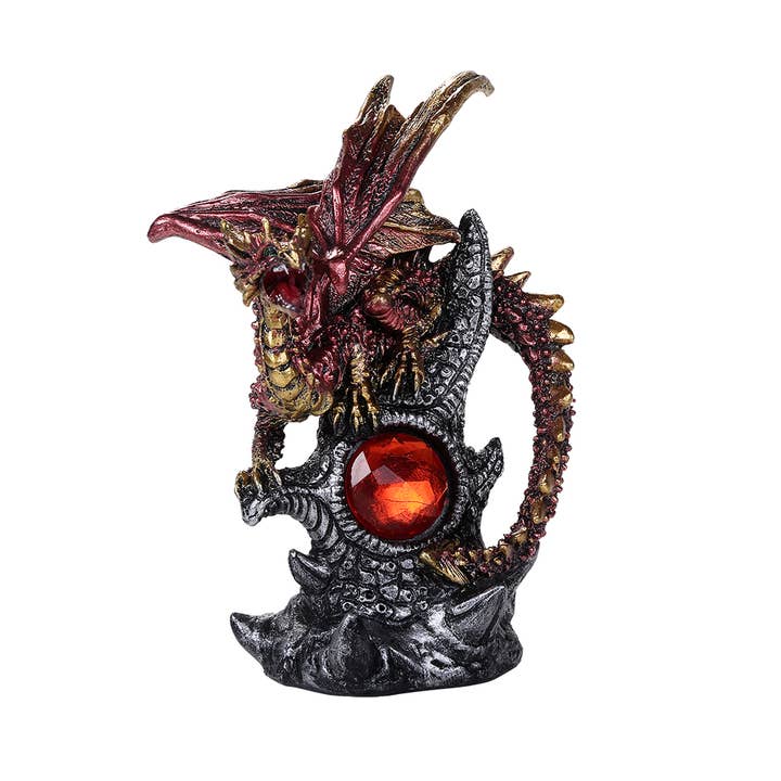 Pacific Trading - Wholesale Decorative Figurine - Small Dragon with Gem