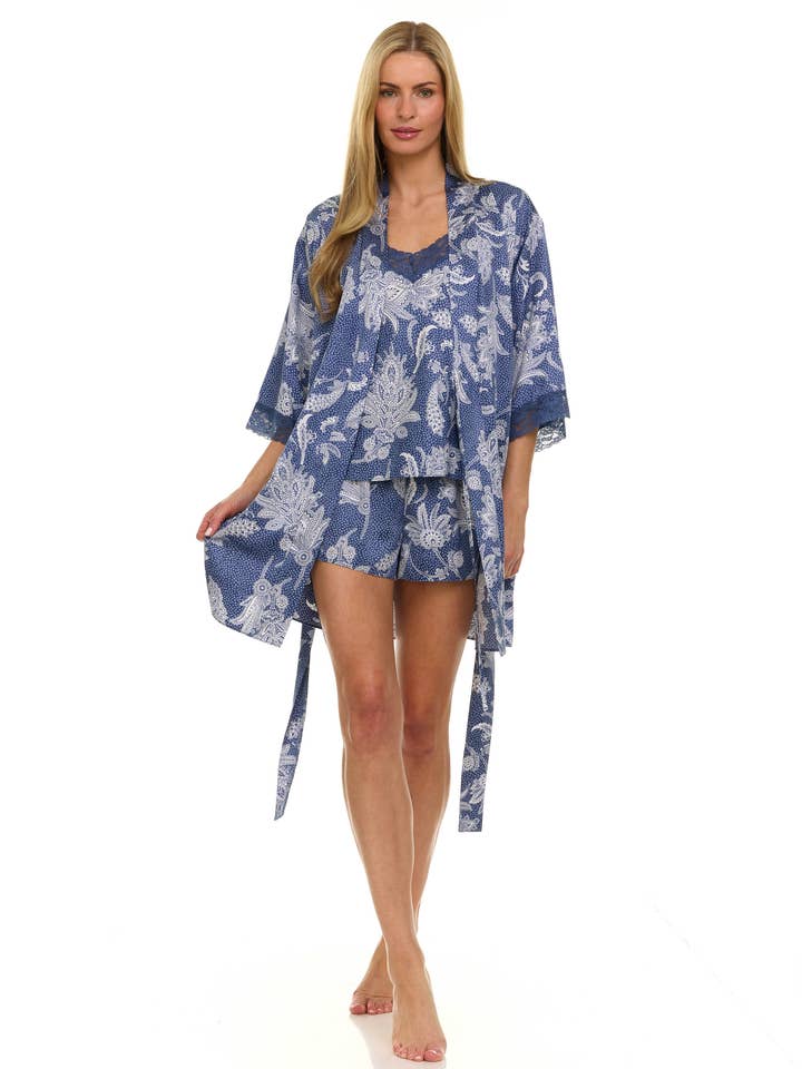 Flora Nikrooz - Wholesale Sleepwear Set - Women's - Sabrina Travelset66