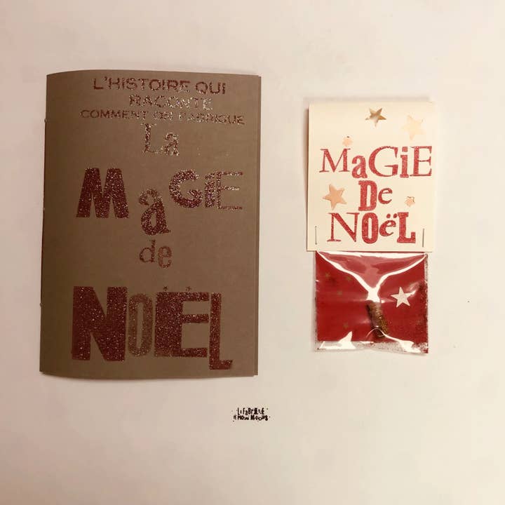 Die Geschichte, die erzählt, wie man die Magie von Weihnachten macht für den Großhandel von La fabrique de MOTS MAGIQUES