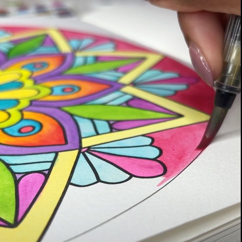 Life of Colour - Wholesale Colouring and activity book – adult - Watercolour Colouring Book - Volume 11