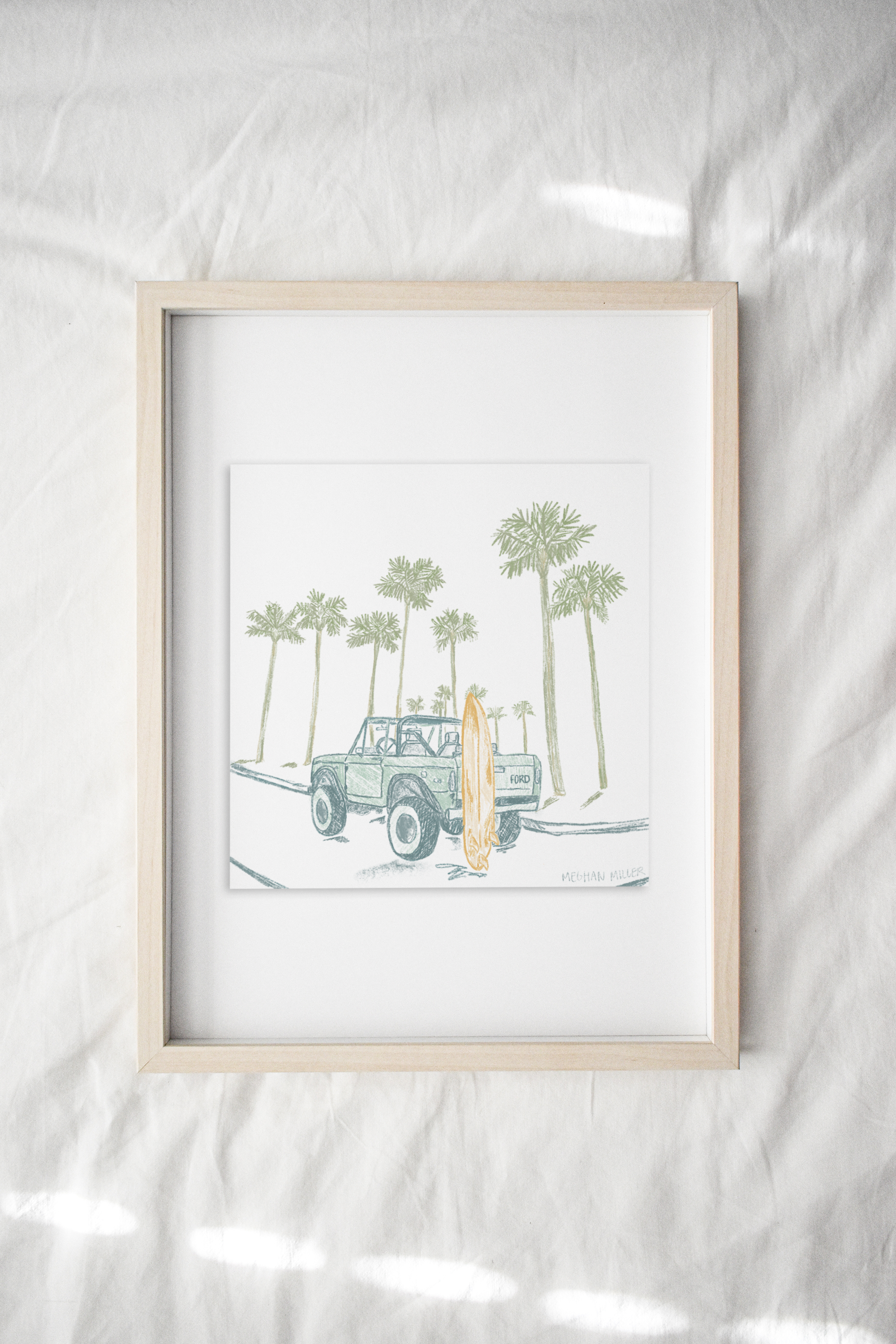 MFMDESIGNS - Wholesale Art Print - SUMMER BRONCO1