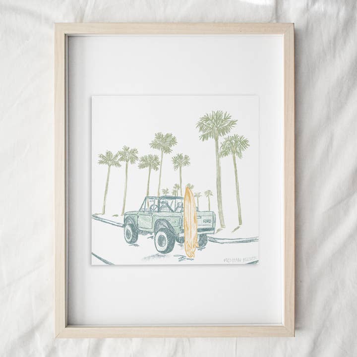 MFMDESIGNS – wholesale Art print – SUMMER BRONCO1