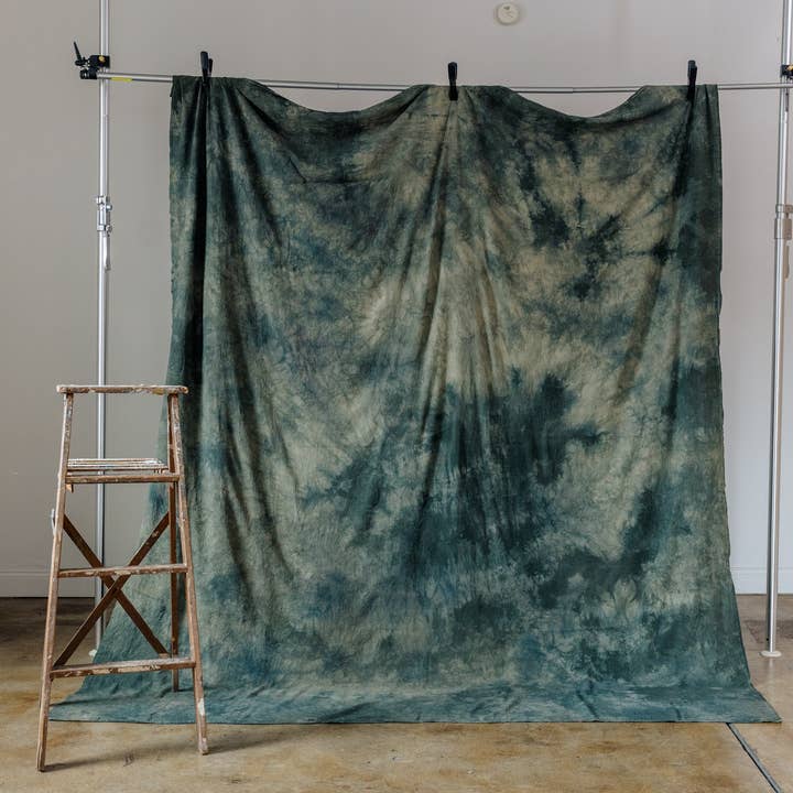 Hand-Dyed Fabric Canvas Backdrop/Photo Background SHADYGROVE for wholesale by Goldy Way