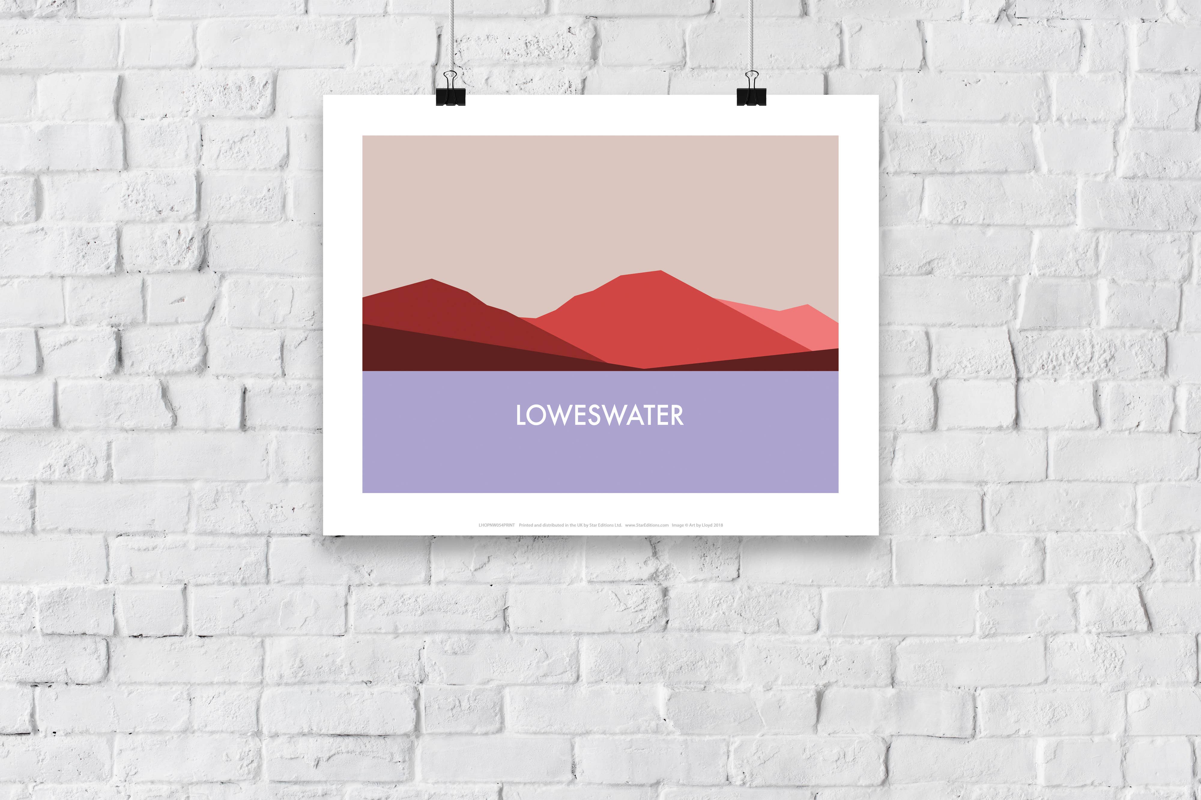 Star Editions – wholesale Art print – Loweswater - 11X14” Premium Art Print2