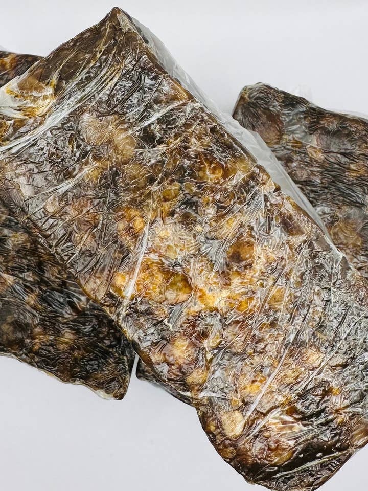 Raw African Black Soap-1 Pound Bar for wholesale by Barelux Spa Care