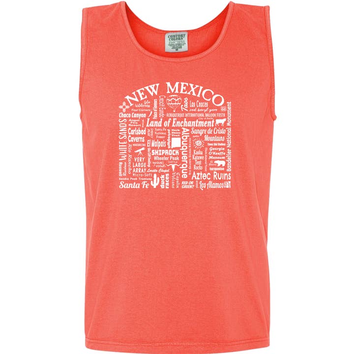 Débardeur Unisexe - Nouveau-Mexique - Où la vie vous emmène pour la vente par The Buffalo Works
