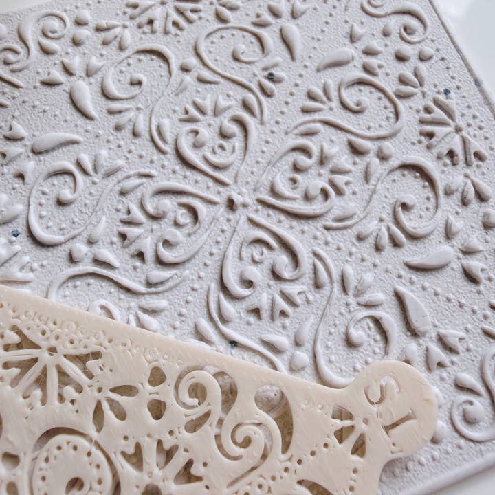 Lisbon - Polymer Clay Stencil (75 mm) for wholesale by S.I. Originals