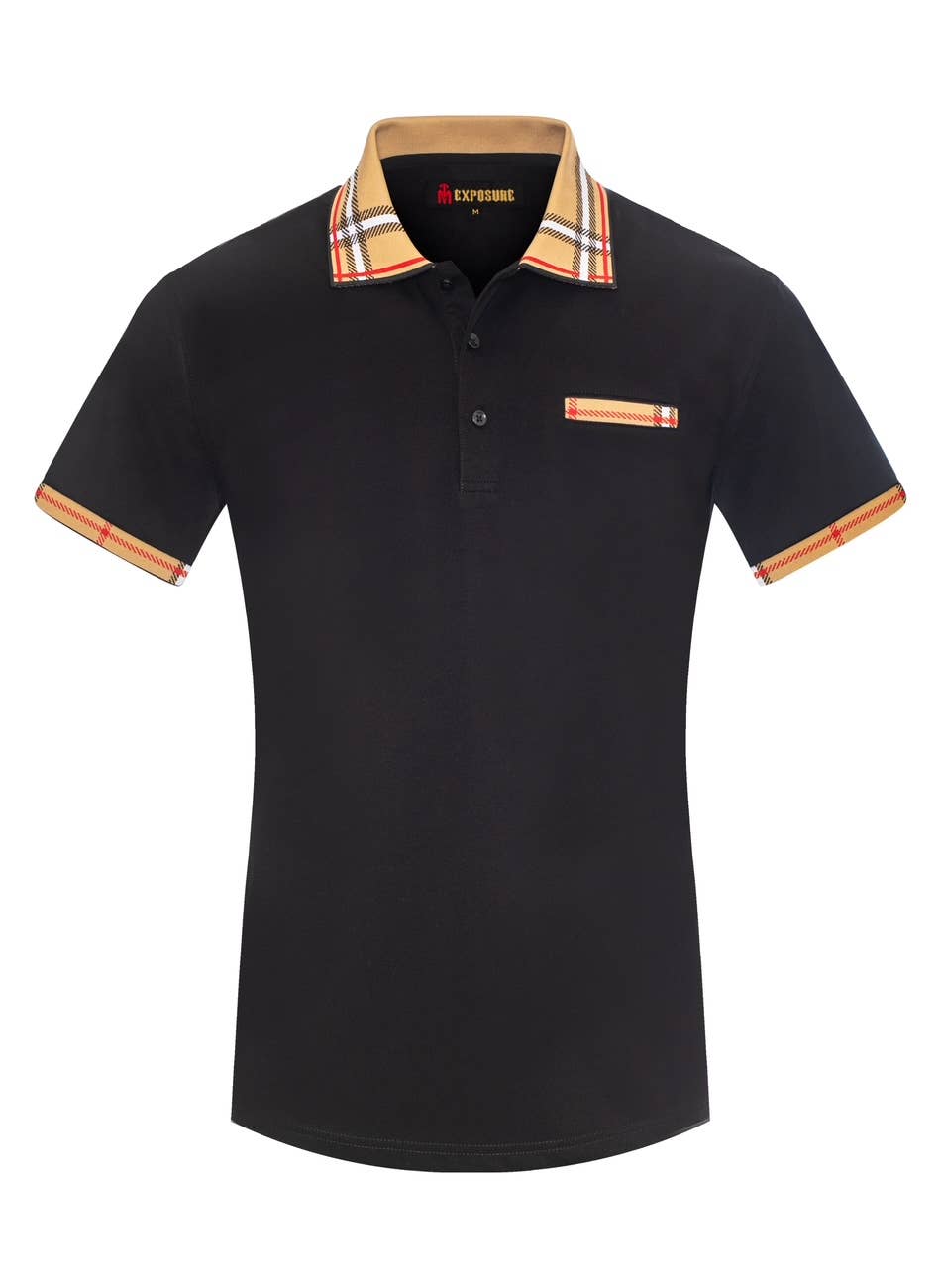 TM Exposure - Wholesale Polo - Men's - Men's Polo Shirt Slim Fit0