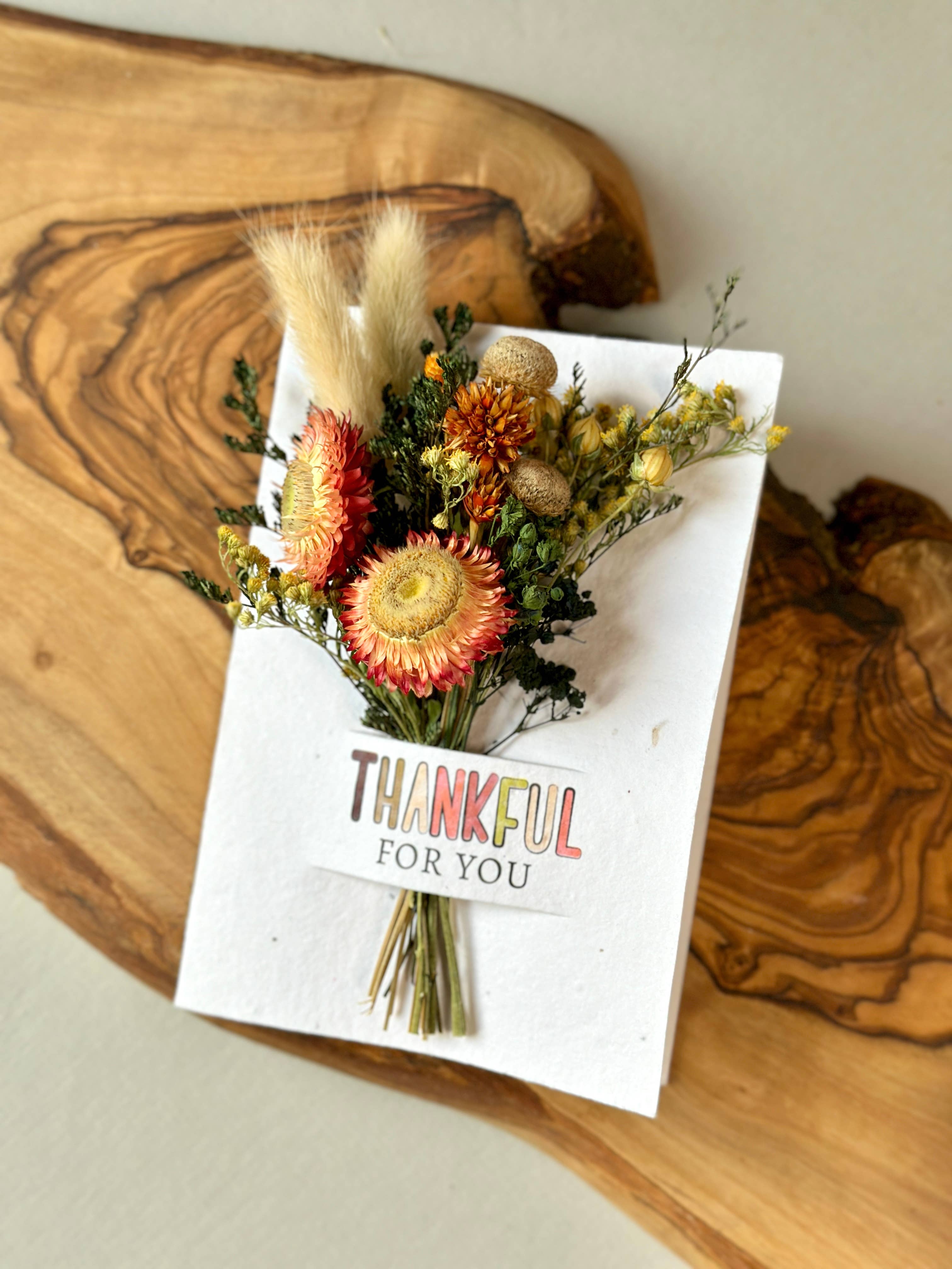 The Gardeners Wife – wholesale Tackkort – Vildblomsfrökort + Liten Bukett | Tacksam1