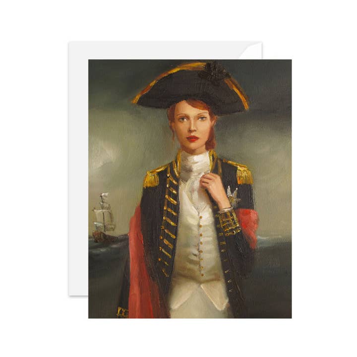 JANET HILL STUDIO - Wholesale Everyday Greeting Card - Her Face Launched A Thousand Ships Card