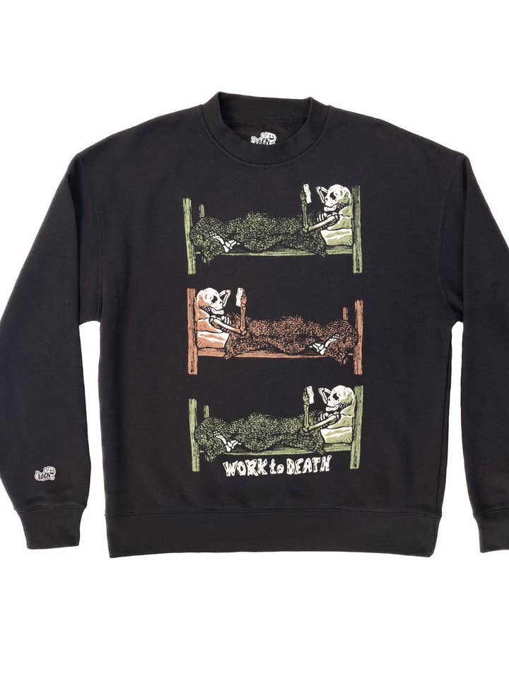 "Last Light" Crewneck Sweatshirt for wholesale by Vardagen