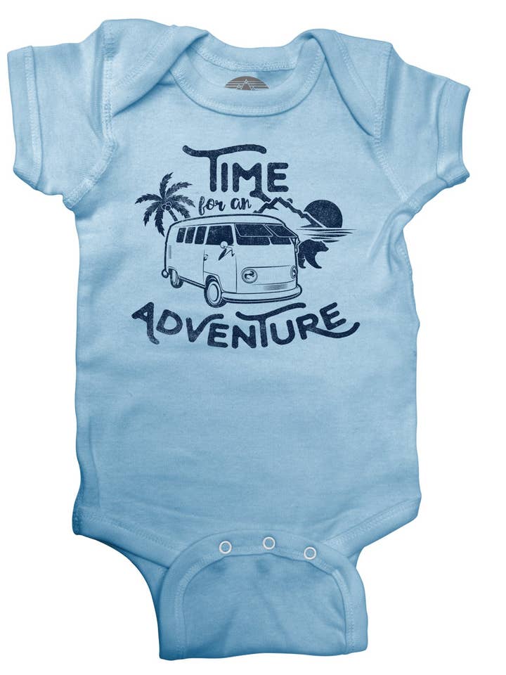 Time For An Adventure Infant Bodysuit - Unisex Fit for wholesale by Boredwalk