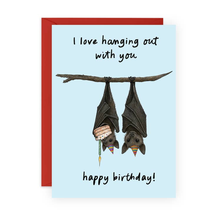 LOVE HANGING OUT WITH YOU Halloween Card for Him, Her for wholesale by Central 23 Cards