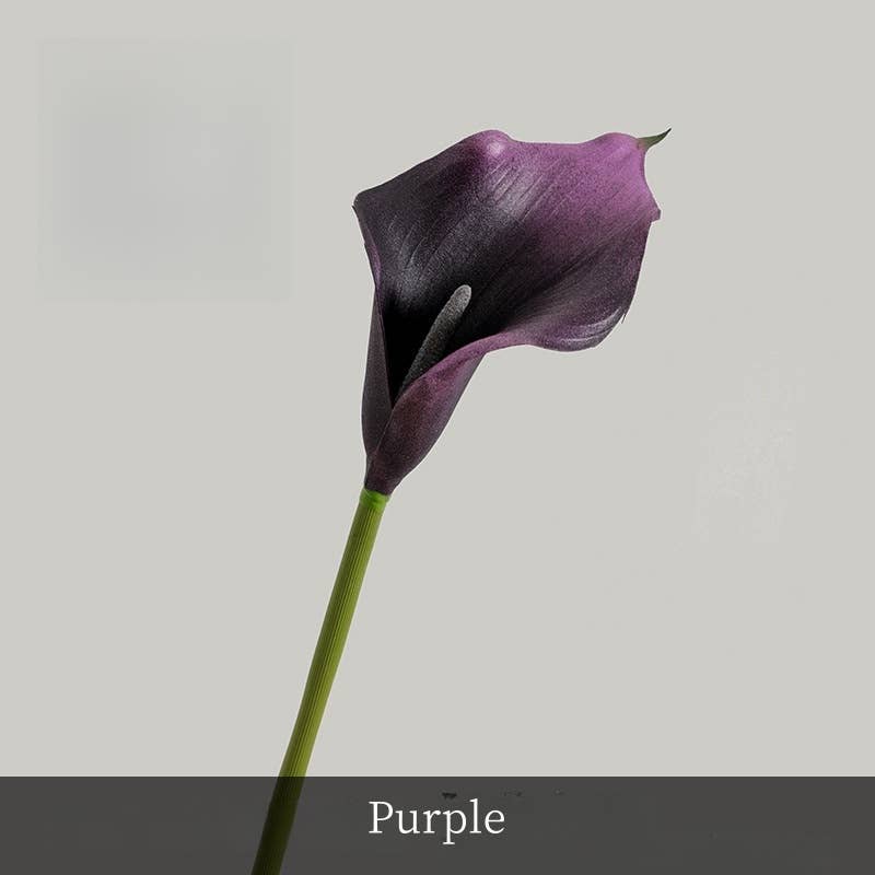 ACNITE(We cover U.S. import duties) - Vendita all'ingrosso Fiori finti - Giglio calla artificiale effetto reale per decorazione casa e fiori decorativi12