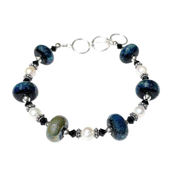 Pulseira Ocean's Abyss 6 por atacado de Beach Memories® Glassworks