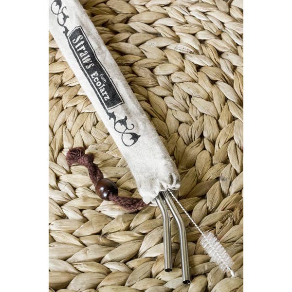 Klassieke set met rietje voor wholesale door EcoJarz