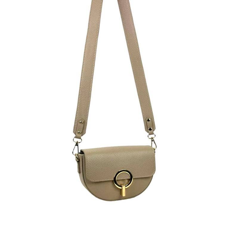 Chenson & Gorett - Wholesale Crossbody Bag - Women's - Women's Italian Leather Shoulder Bag with Twist Flap3