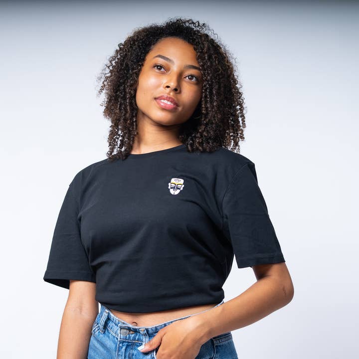 CAMISETA PRETA UNISSEX por atacado de KALETA