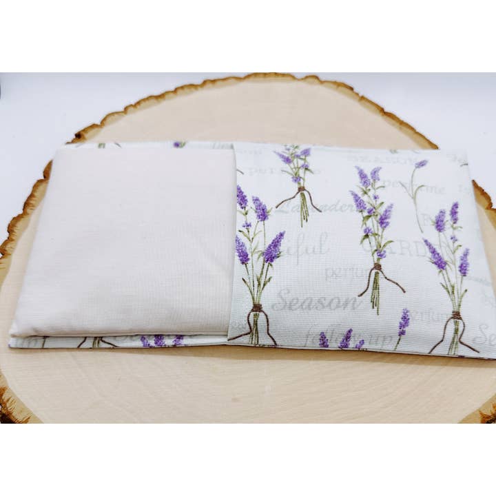 Wellness & Oils - Wholesale Spa/Therapy Pillow - Lavender Eye Pillow with Washable Cover-Lavender mint