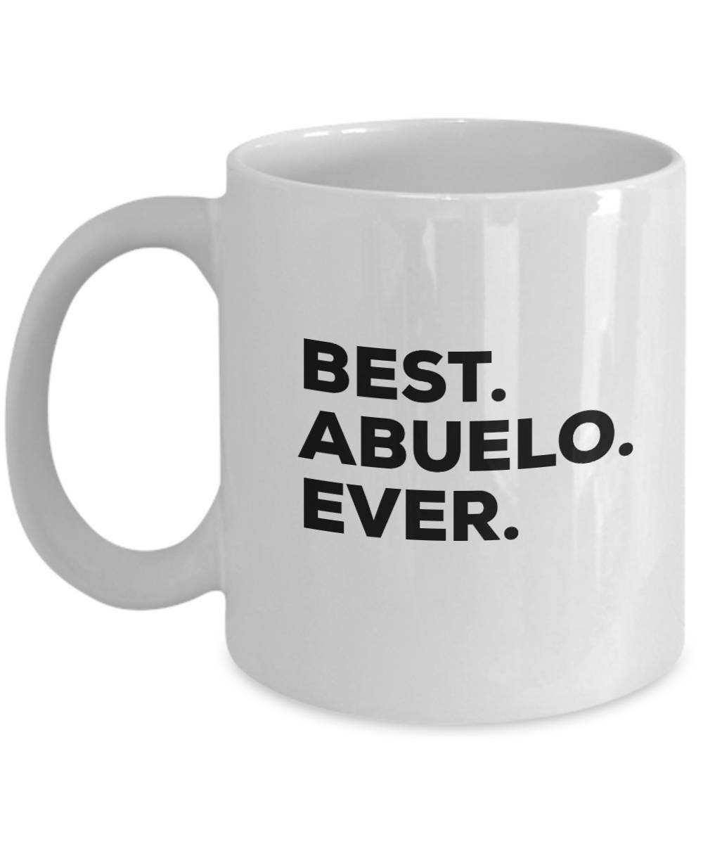 CustomHappy - Wholesale Coffee Mug - Best Abuelo Ever Mug , Gift for Abuelo0