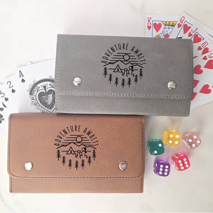 Playing Card Gift Set- Adventure Awaits for wholesale by Beckman Design