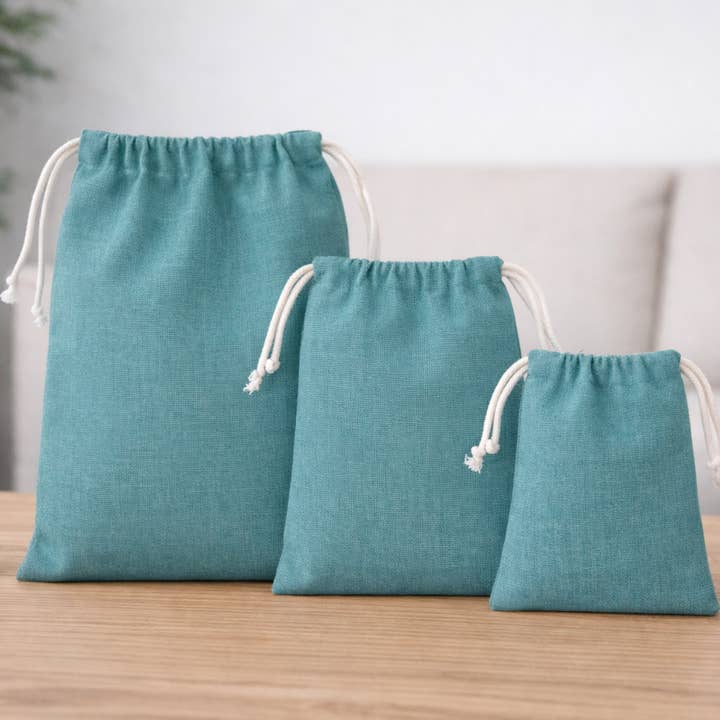 House of Kraft - Wholesale Gift Bag - Canvas Coloured Drawstring Pouch | Gift Bags | Canvas Bags20