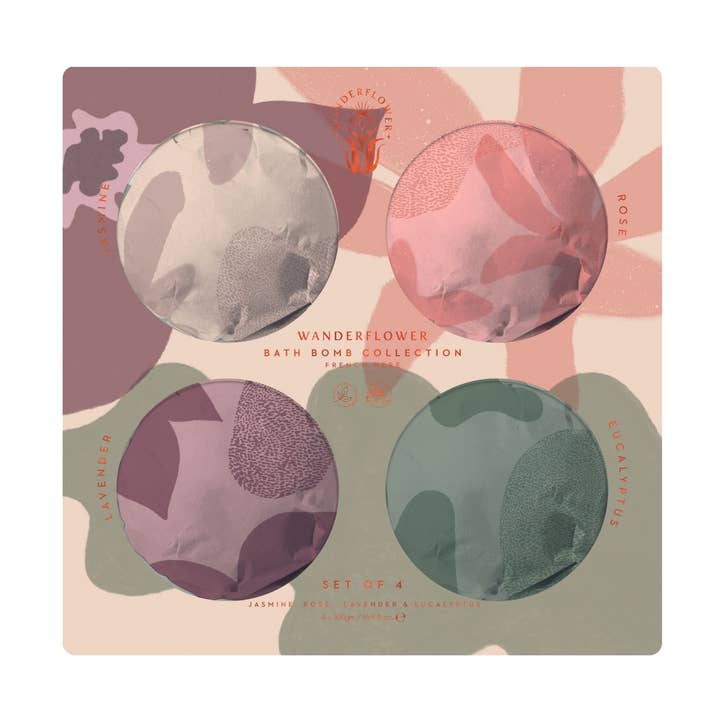 Bath Bomb Collection for wholesale by Wanderflower