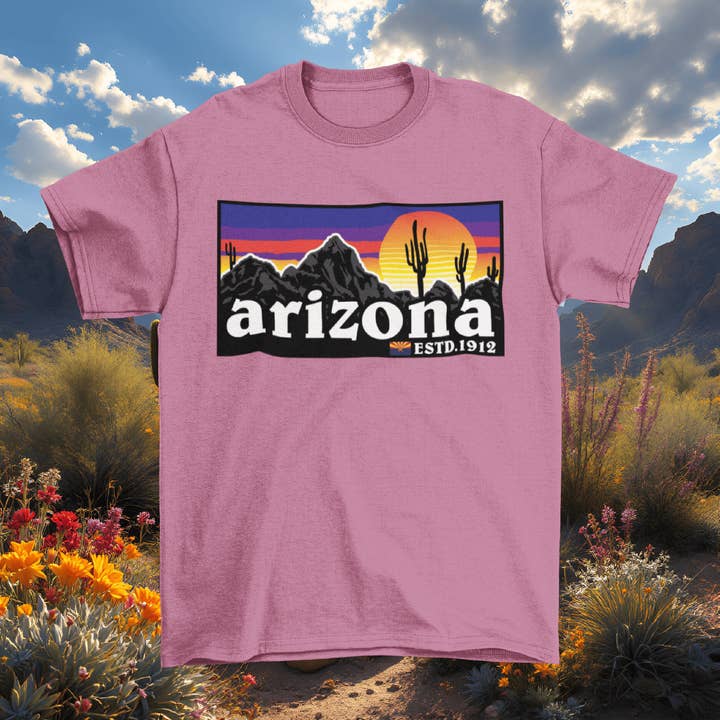 Eyeconic Prints - Wholesale Shirt - Unisex - Arizona Sonoran Sunset Dreams T-Shirt