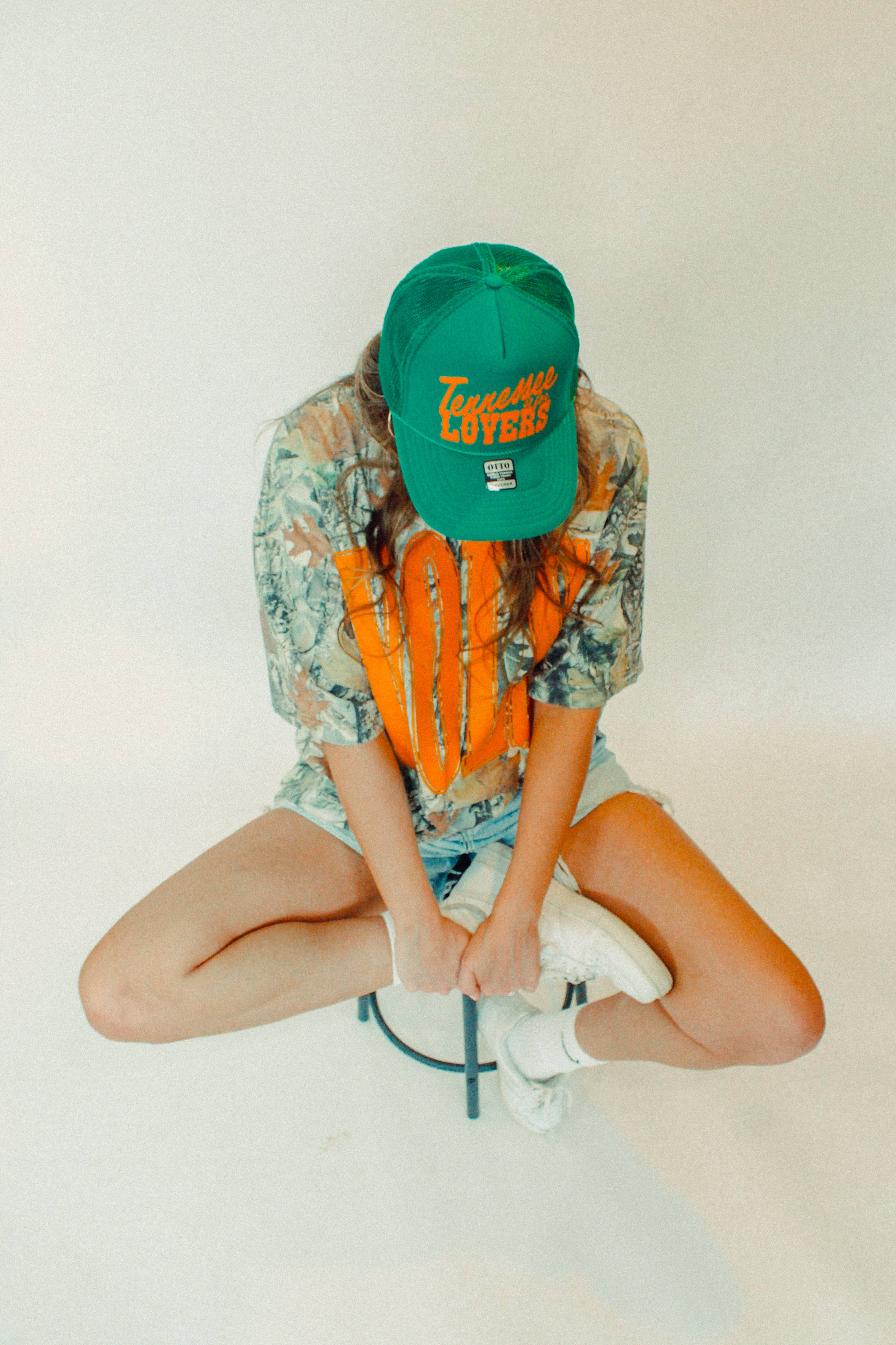 The Clandestine Underground – boné - Unissexo por atacado – Para os amantes, Chapéu Tennessee Western Trucker (Laranja)2