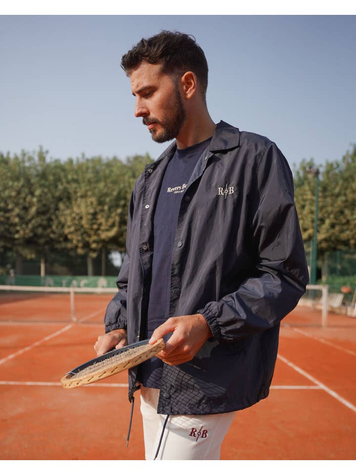 Revers Boisé - Venta al por mayor Chaqueta deportiva - Hombre - Chaqueta cortavientos de tenis azul - La Coach