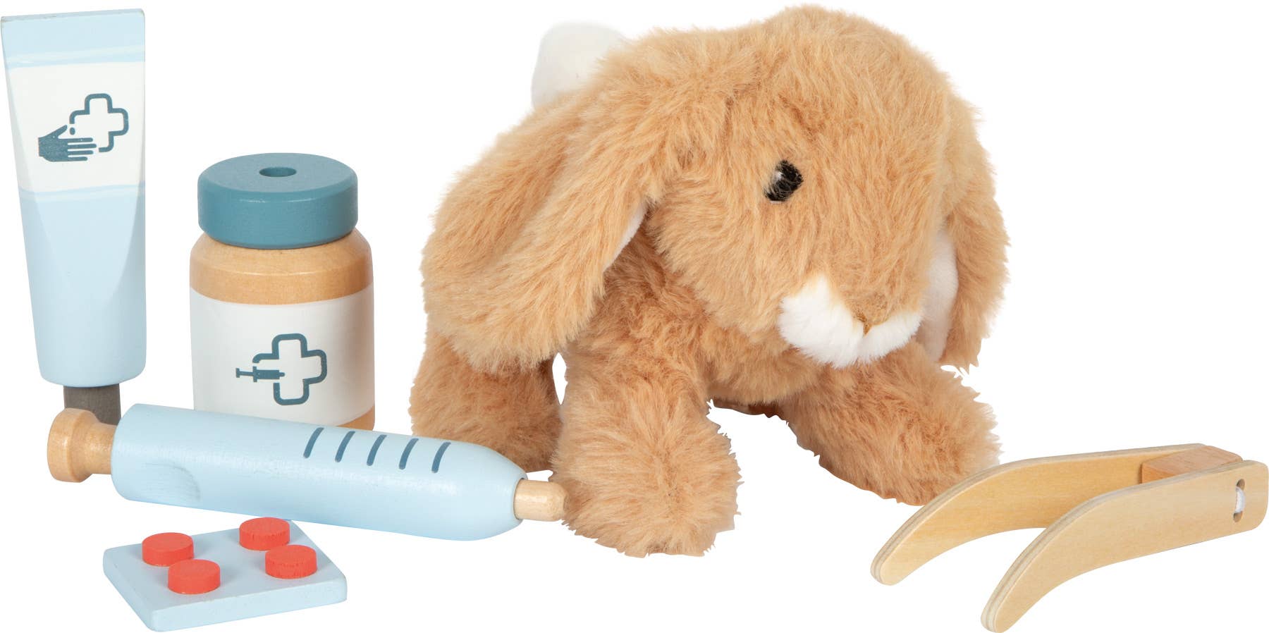 small foot - Wholesale Wood Toy - Kids - Veterinarian Bag with Rabbit | Doctor Toy | Wooden Toy3