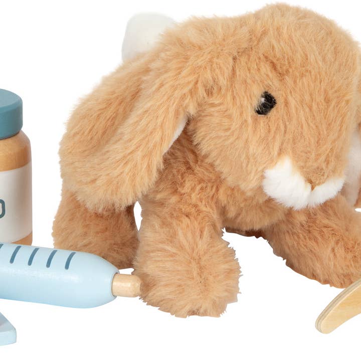 small foot - Wholesale Wood Toy - Kids - Veterinarian Bag with Rabbit | Doctor Toy | Wooden Toy3