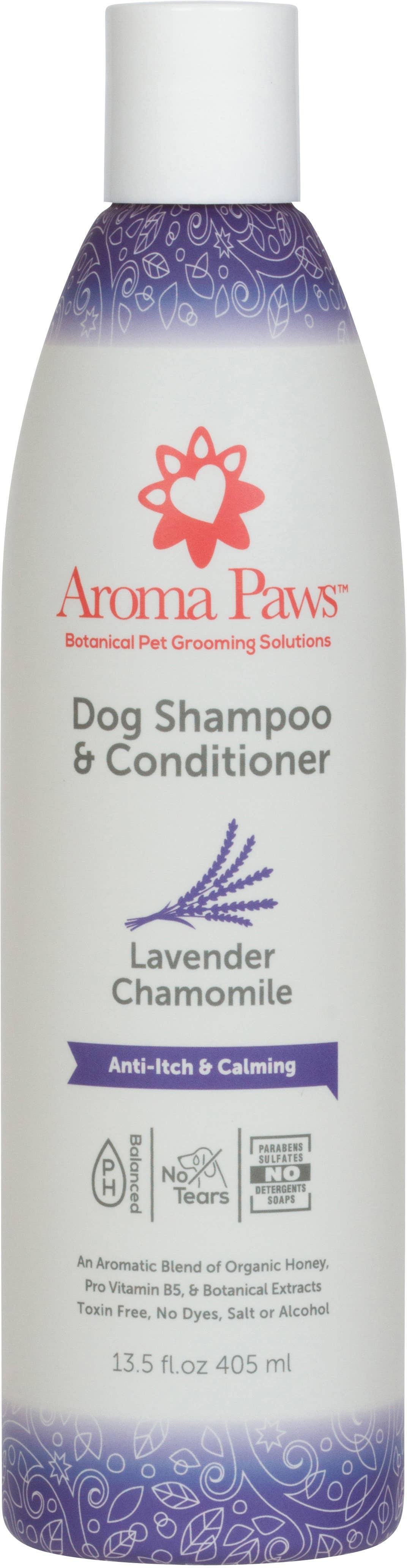 Aroma Paws - Wholesale Pet Shampoo - Dog - 13.5 Oz. Shampoo Lavender Chamomile3