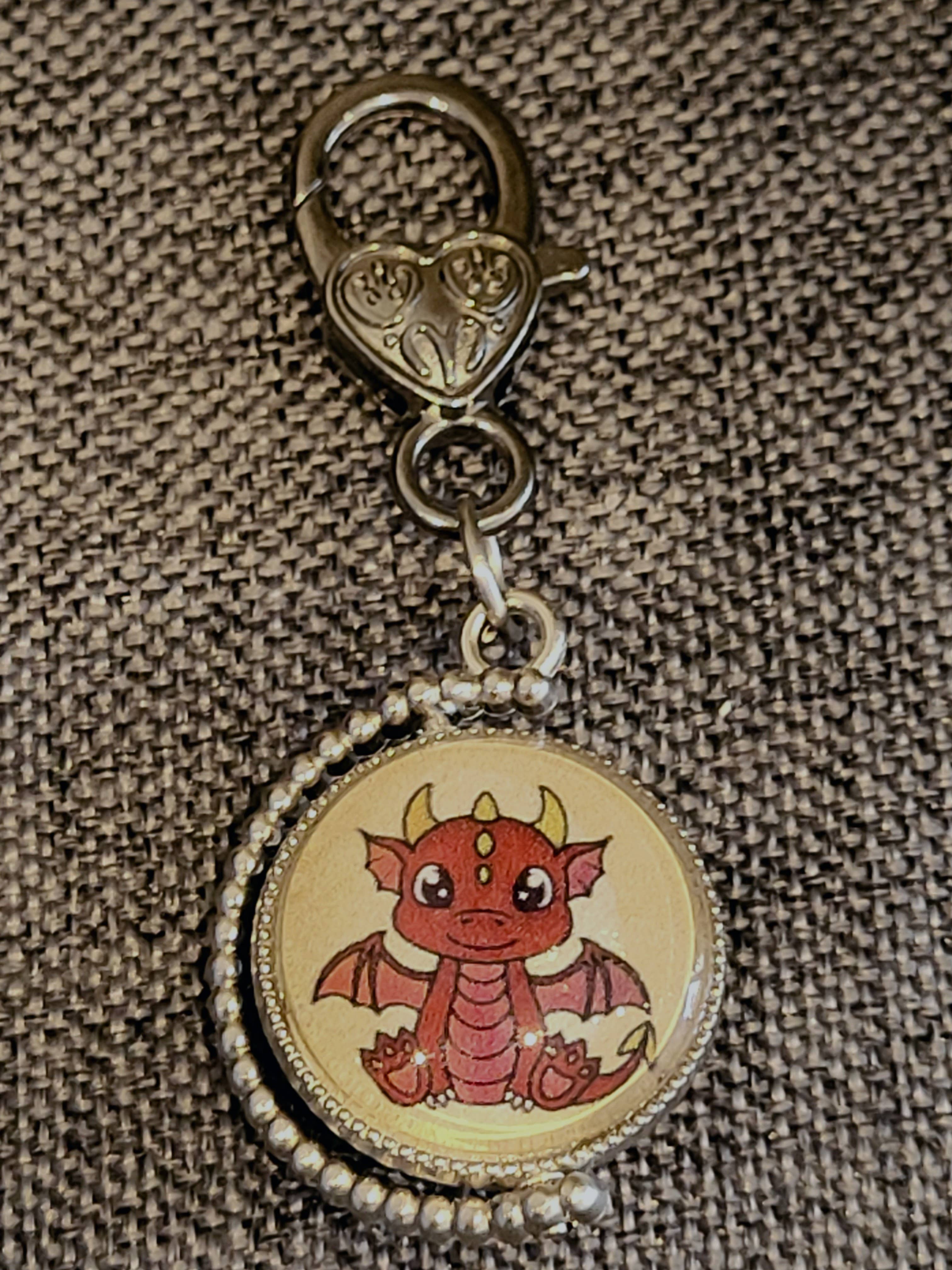 Con-Quest Crafts - Wholesale Sleutelhanger - Uniseks - Dungeons & Dragons Fidget Charms dubbelzijdige sleutelhanger3