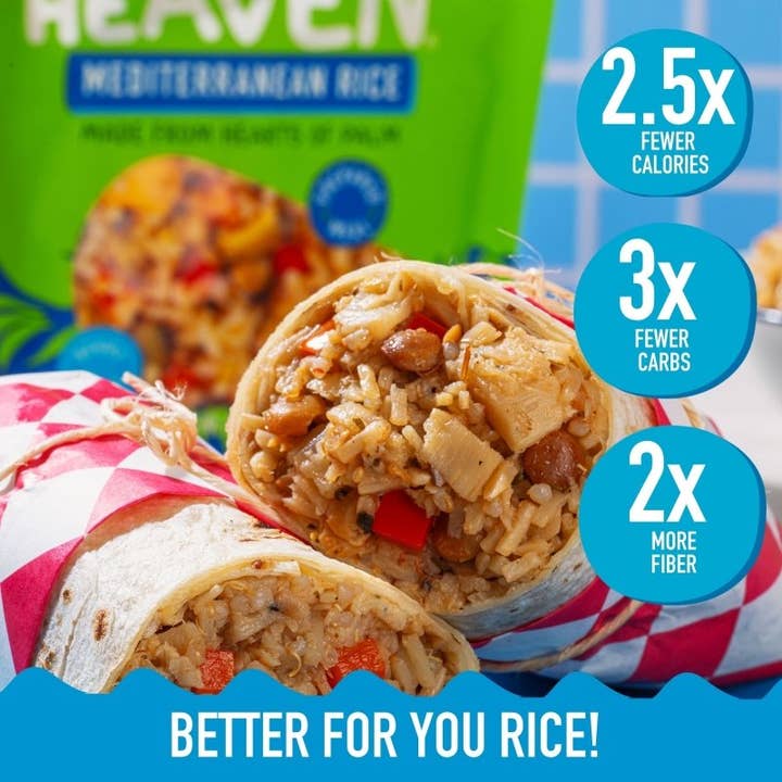 Natural Heaven Hearts of Palm Mediterranean Rice for wholesale by Natural Heaven