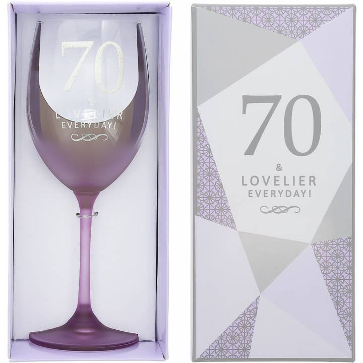 70 - Gift Boxed 19 oz Crystal Wine Glass for wholesale by Pavilion