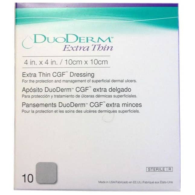 DuoDERM® CGF® Hydrocolloid Dressing, Square for wholesale by Mid East Canadian pharmaceutical
