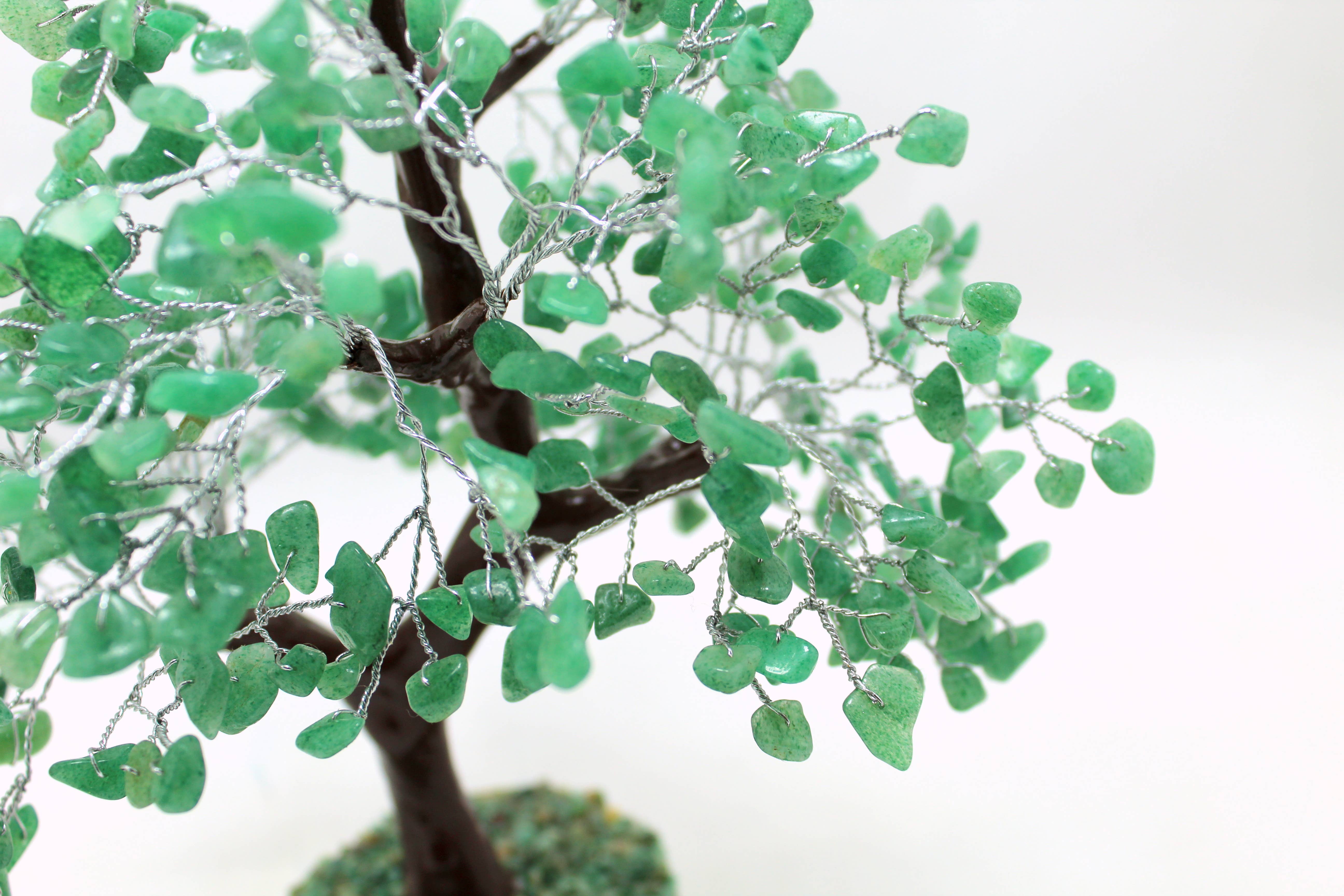 Aura Vibes - Wholesale Spiritual Stone/Crystal - Green Aventurine Gem Tree - 500 Beads1