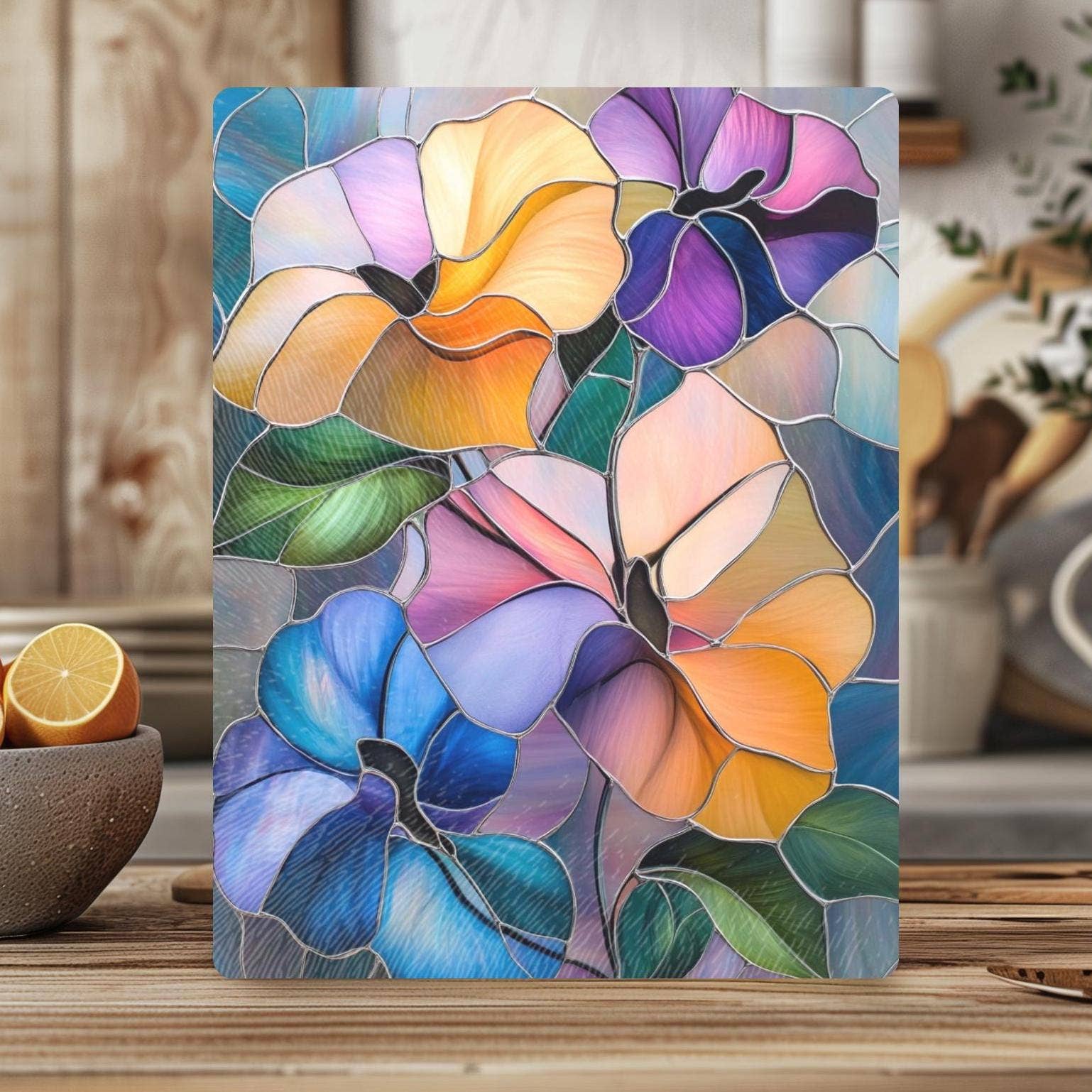 Fernville Creations - Wholesale Cutting Board - Floral Cutting Board, Challah Plate, Kitchen Serving Tray9