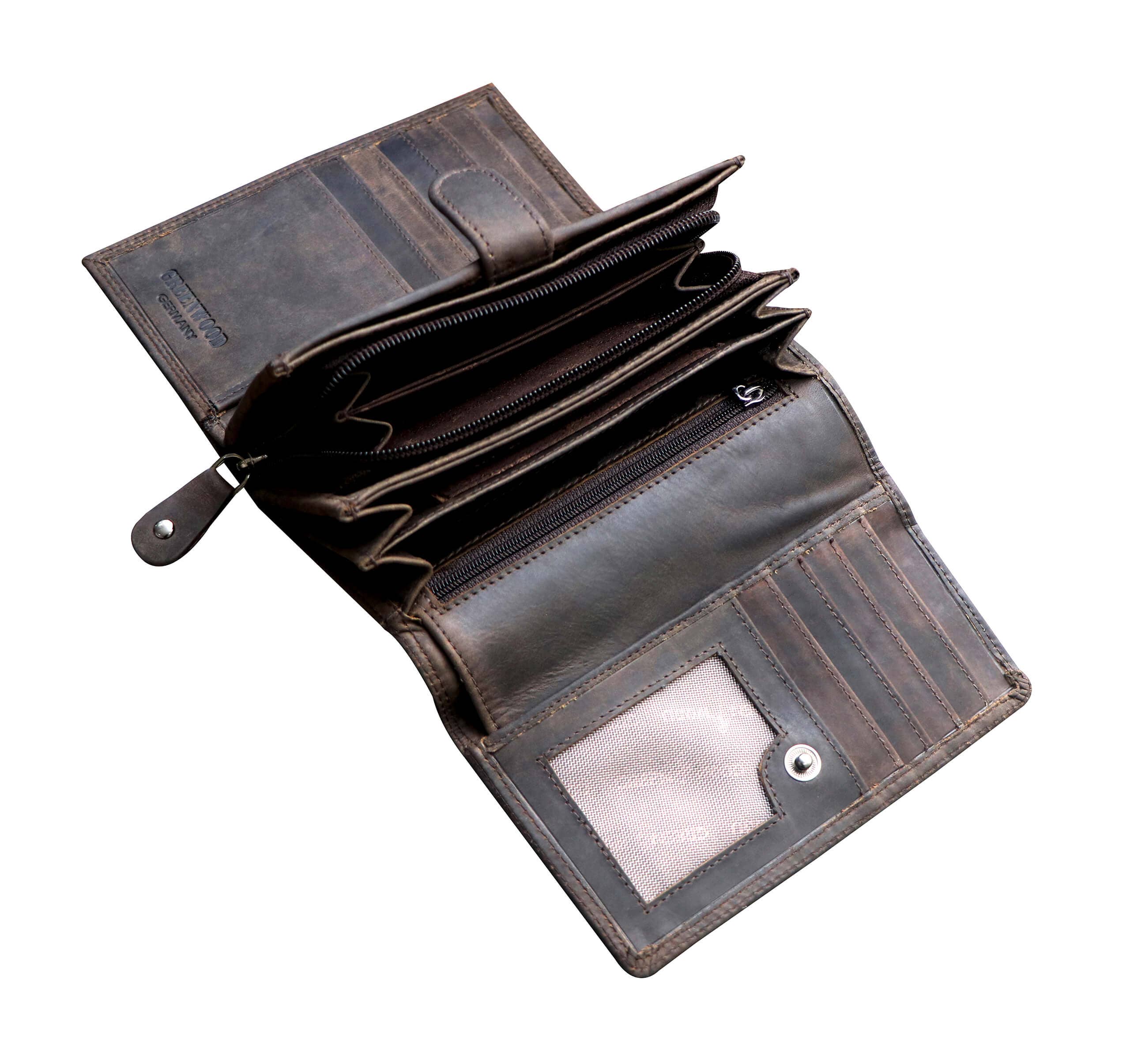 Greenwood - Wholesale Wallet - Women's - Ann Women's Large Leather Wallet 20 Card Slots1