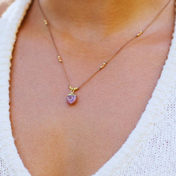 Bronwen Jewelry - Wholesale Pendant/Charm Necklace - Gemstone Necklace5