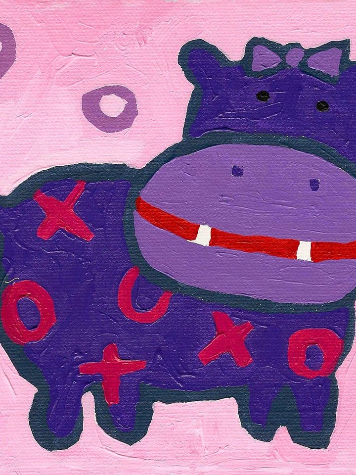 X & O Ippopotamo per la vendita all'ingrosso da parte di Cici Art Factory