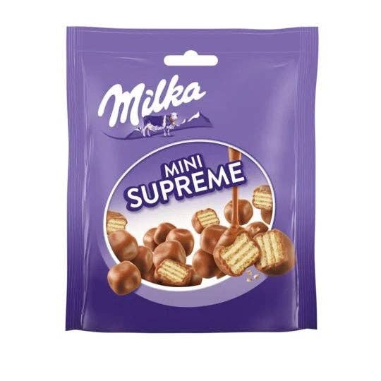 Milka Mini Supreme 110g for wholesale by Amuse Bouche