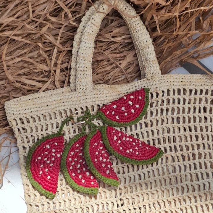 Accessories - Watermelon Slice Keyring for wholesale by ZanatanyConcepts