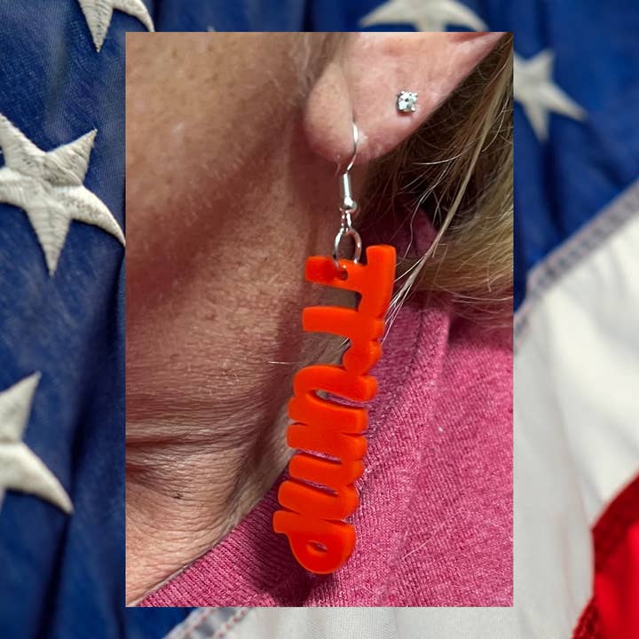 Trump Earrings for wholesale by Y'all-ternative