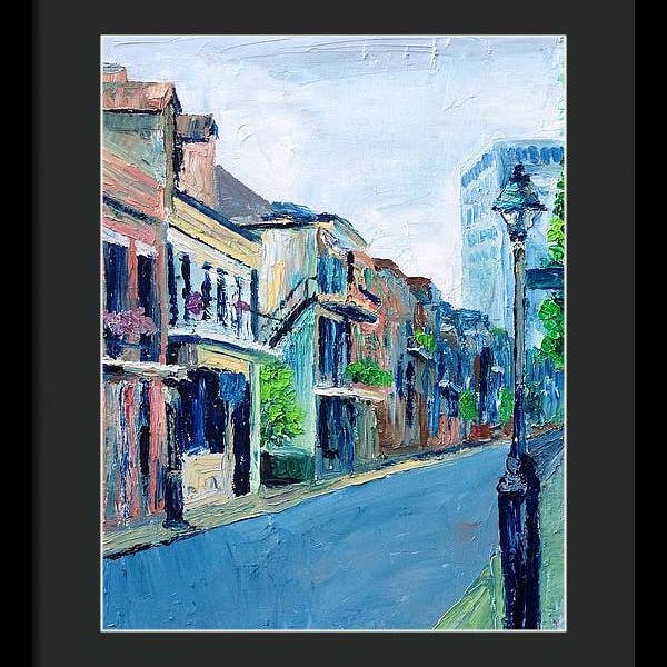 Dumaine St. - Impression encadrée pour la vente par Lauren Luna Ltd Co.