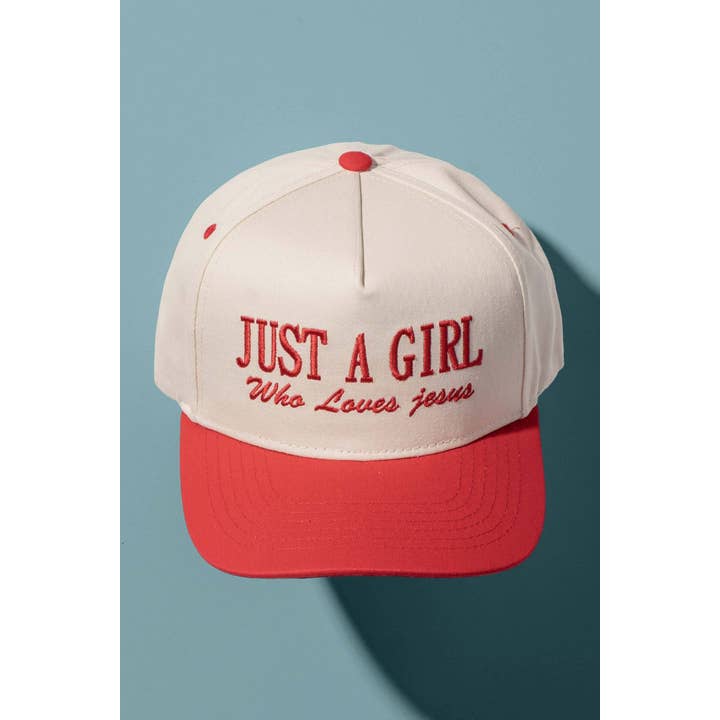 Fashion Week - Wholesale Trucker Hat - Women's - Just a Girl Trucker Hat5